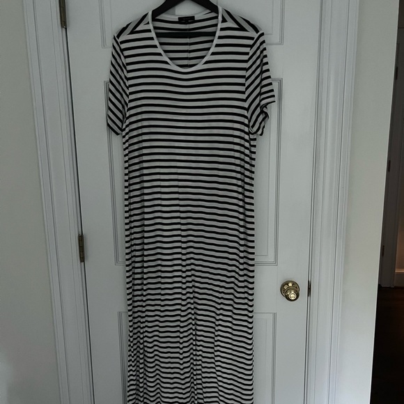 Quince Dresses & Skirts - Bamboo Jersey Maternity & Nursing T-Shirt Dress